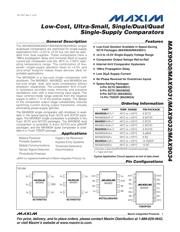 MAX9032 datasheet.datasheet_page 1