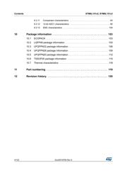 STM8L151C2T3 数据规格书 4