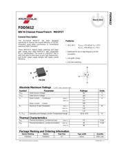 FDD5612 datasheet.datasheet_page 1