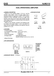 NJM2115M datasheet.datasheet_page 1