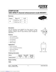 ZXMP10A18K datasheet.datasheet_page 1