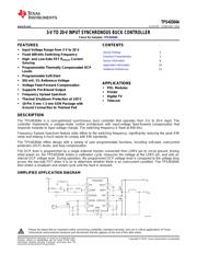 TPS40304ADRCT datasheet.datasheet_page 1