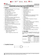 SN74AUP1G00DRYR datasheet.datasheet_page 1