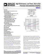 AD8422 datasheet.datasheet_page 1