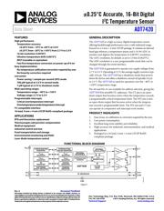 ADT7420UCPZ-RL7 Datenblatt PDF