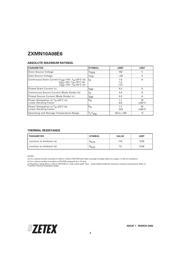 ZXMN10A08E6 数据规格书 2