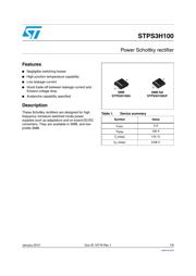 STPS3H100UFY datasheet.datasheet_page 1