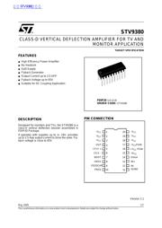 STV9380 datasheet.datasheet_page 1