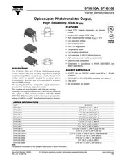 SFH6106-4T Datenblatt PDF