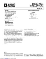 ADG752 datasheet.datasheet_page 1