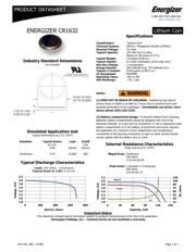 CR1632 datasheet.datasheet_page 1