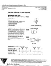 RFP12N10L 数据规格书 1