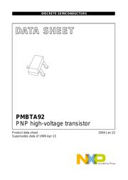 PMBTA92,215 datasheet.datasheet_page 1