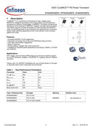 IPP60R099P6XKSA1 datasheet.datasheet_page 2