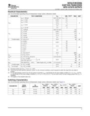 SN74LVCHR32245A datasheet.datasheet_page 5