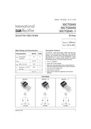 30CTQ045 datasheet.datasheet_page 1