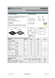 AON6978 datasheet.datasheet_page 1