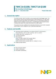 74HC14BQ-Q100,115 datasheet.datasheet_page 1