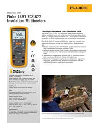 FLUKE 1587/MDT FC datasheet.datasheet_page 1