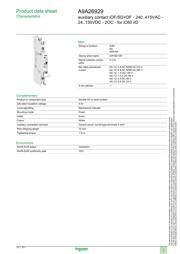 A9A26929 datasheet.datasheet_page 1