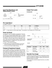 ATF16V8B 数据规格书 5