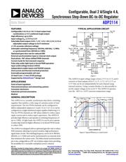 ADP1043ACPZ 数据规格书 1