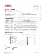 74AC08MTCX datasheet.datasheet_page 2