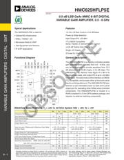 HMC625HFLP5ETR 数据规格书 1