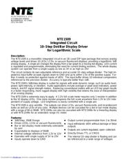 NTE1509 数据规格书 1