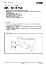 RTC-4543SA:A3 数据规格书 4