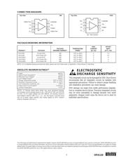 OPA124U datasheet.datasheet_page 3