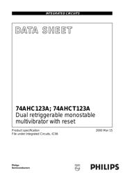 74AHC123A datasheet.datasheet_page 1