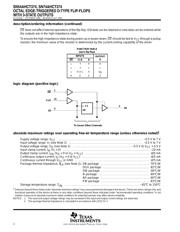 SN74AHCT374PWG4 datasheet.datasheet_page 2