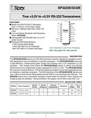 SP3232EEN datasheet.datasheet_page 1