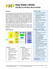 JN5168/001K datasheet.datasheet_page 1