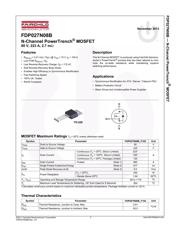 FDP027N08B_F102 datasheet.datasheet_page 1