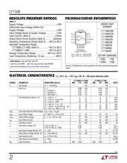 LT1168CS8 数据规格书 2