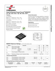 FDMS9600S datasheet.datasheet_page 1