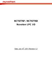 NCT6776F datasheet.datasheet_page 1