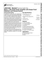 LM48100QMHE 数据规格书 2