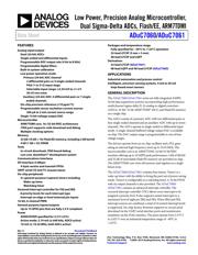 ADUC7060BCPZ32-RL datasheet.datasheet_page 1