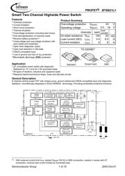 BTS621L1E3128ABUMA1 Datenblatt PDF