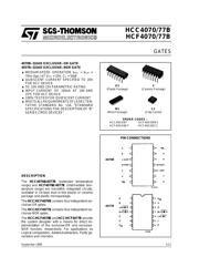 HCF4070B 数据规格书 1