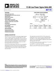 AD7170 datasheet.datasheet_page 1