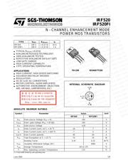 IRF520PBF datasheet.datasheet_page 1