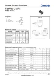 SS8050 datasheet.datasheet_page 1