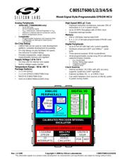 C8051T605-GM 数据规格书 1