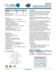 CPC1540GSTR datasheet.datasheet_page 1