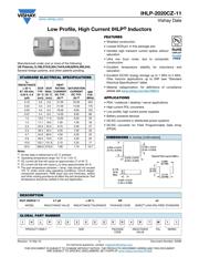 IHLP2020CZER2R2M5A 数据规格书 1