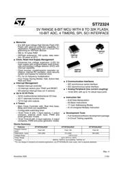 ST72F324K6B5 datasheet.datasheet_page 1
